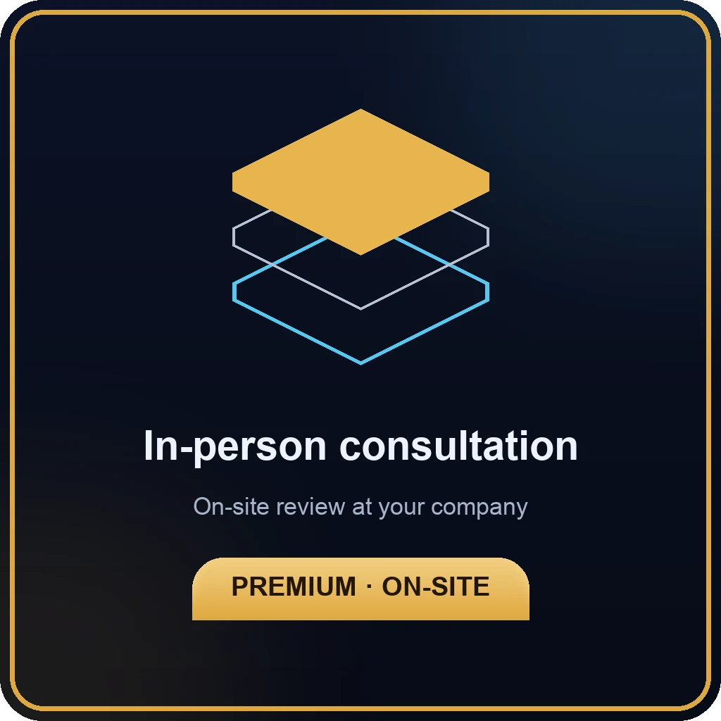 In-person consultation product image